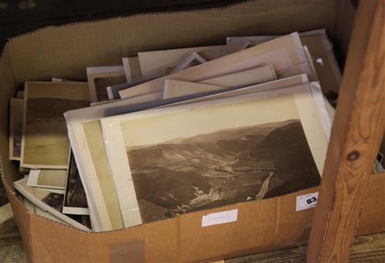 Box of photographs